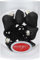 MAGIC 8 STK. Herzen 4cm Glas Weihnachtsschmuck Weihnachtskugeln Weihnachtsdeko Christbaumkugeln Christbaumschmuck (Ebony Black // schwarz)