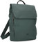 Damen City-Rucksack Toni TOR130 Tagesrucksack 7 Liter wasserabweisend, leichter Nylon Rückenpolsterung Magnet-Verschlussklappe Reißverschlussfach gepolstertes Trennfach, sportlich-schick (petrol)