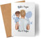 Kiddle-Design Vater Karte Vatertag Personalisiert für Papa Sohn Baby Geschenk Kinder Väter Geschenk Papatag Vatertagskarte
