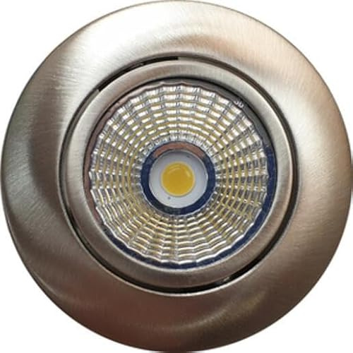 NOBI LED-Deckeneinbaustrahler LB21 5068 ECO DOB schwarz-matt 8W 830 38° dim