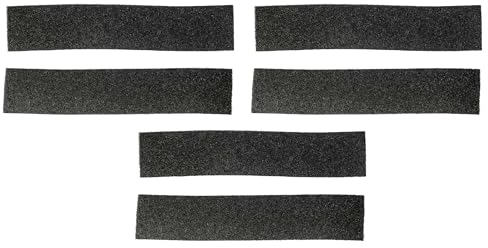 vhbw 6x foam filter For Filler Ring Replacement for Miele 9688381, 9688380 for Tumble Dryer Replacement Filter-Set