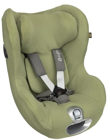 Ukje Bezug | Kompatibel mit Cybex Sirona z i-size | Viele Farben & Muster | Dickes, Atmungsaktives Baumwollgewebe | Kompatibel mit Sirona z i-size, Sirona z, Cybex Sirona z - Groen Wafel