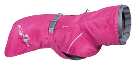 Hurtta Monsoon Coat II Hundemantel ECO (Ruby, 60 cm)