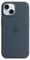 Apple iPhone 15 Silicone Case with MagSafe - Storm Blue ​​​​​​​