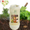 Underground Worm Farm, Mini bac de lombricompostage pour une utilisation en extérieur à partir de déchets alimentaires de cuisine, avec trous et couvercle, blanc (30 x 10 x 11 cm)