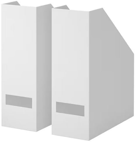 Generisch TJENA Stehsammler / Zeitschriftensammler in weiß