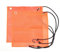 YFaith 2 Stück Rote Fahne überlänge 30 x 30 cm Warnfahne Rote mit Bungee-Seil und Löchern, Faltbar Ladungssicherung für Warnschilder, Hängende Last