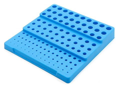 Screwdriver Bits Holder Organizers 121 Holes Drill Bits Storage Case Drill Bits Organizers for Workshop Organization