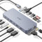 Docking Station USB C,JESWO 14-en-1 Dock USB C vers Dual HDMI, VGA, Ethernet, Mulit USB 3.0&2.0, 100W PD, Type-C Data, SD/TF, AUX Jack pour Windows 11, 10, Mac OS, and iPad OS