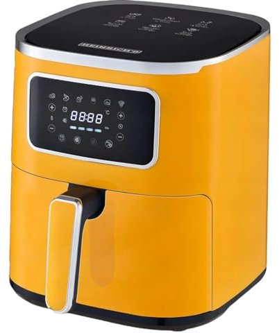 Friggitrice ad aria Heinrich's HFR 8216 Giallo 1450 W 5 L - Marca: Heinrich's - EAN: 4260707281430