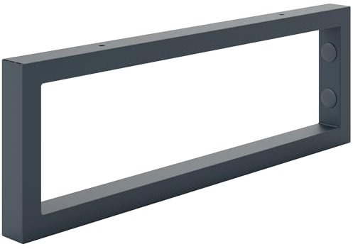 HOLZBRINK Supporto per mensola in metallo 45x15 cm HLA-A (1 pz) | Supporto per mensola lavabo da appoggio, reggimensola robusta da muro | Colore: Antracite