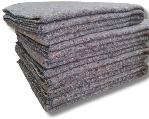 Lanovenanube Umzugsdecke, 140 x 200 cm, glatt, Transport und Verpackung, 4 Stück