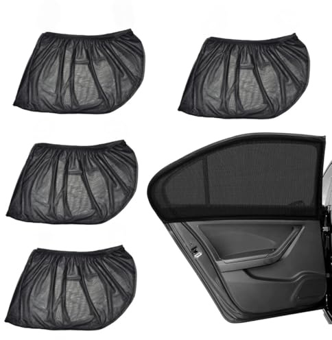 Zolytrax 4 Stück Sonnenschutz Auto für Opel Zafira C P12 I 2012-2019, Auto-Sonnenschutz für Kinder Auto Sonnenschutz Seitenscheibe Auto Fenster Sonnenschutz