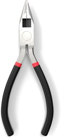 Sevko 3-in-1 Cable Tie Opener, Cutter & Tightener – Cr-V Steel, Reusable Zip Tie Release Tool with Non-Slip Handle – Compact, Professional Grade (3-in-1 Manual Tool, Black/Red)
