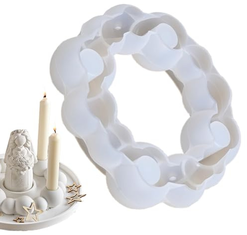 usefulbeauty Kerzenhalterform aus Silikon | Harzformen für Kerzenhalter Torsos | Handwerkliche Formen für Epoxidharz, Beton, Gips, Zement, Ton – für Innendekoration, Tischdekoration