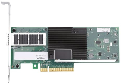 XUMIUZIY 40 GbE PCIe Netzwerkkarte, XL710AM1 Controller, Einzelner QSFP+ Port mit PCIe 3.0 X8 Schnittstelle, für VMware ESX Data Center Server Upgrade