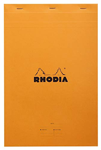 Rhodia 19400C Notizblock Meeting N.19 A4+ 40 Blatt mit Vordruck Orange