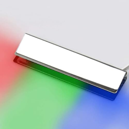 kalb Material für Möbel LED RGB Glaskantenbeleuchtung Glasbodenbeleuchtung Vitrinenbeleuchtung Clip Glas, Auswahl:8er SET