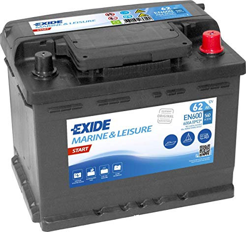 Batterie EXIDE START EN600 12 V 62 AH 540 AMPS EN