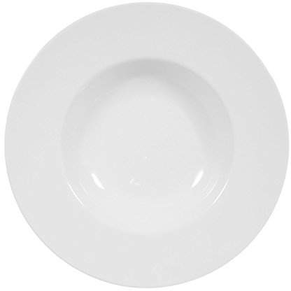 Seltmann Weiden 001.094325 Lukullus - Pastateller/Teller tief - 5008 - rund - Ø 23 cm - Porzellan - weiß