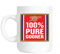Arsenal 100 Percent Pure Gooner Novelty Fun Mug