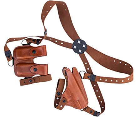 Bianchi X16 Agent X Shoulder System, Unlined - Plain Tan, Right Hand, For Glock 17 17254
