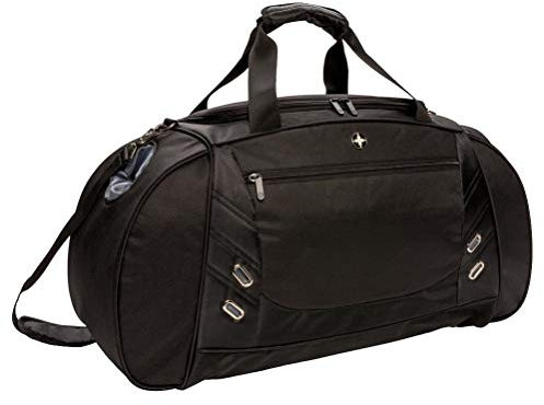 Swiss Peak Unisex P775.484 XD Sporttasche Weekend groß cm, 40 l, Schwarz (Negro), 61 Centimeters