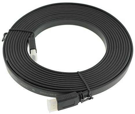 Cable HDMI V1. 4 de 5 Metros de Longitud Plano para PS3/XBOX360(Alta Velocidad)