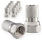 HB-DIGITAL 10x F-Stecker 7mm breite Mutter für Koaxial Antennenkabel Sat Kabel BK Anlagen