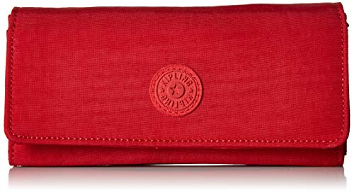 Kipling Damen New Teddi Geldbörse, Rot (Cherry T), Einheitsgröße