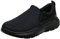 Skechers Performance GO WALK EVOLUTION ULTRA IMPECCABLE, Zapatillas sin cordones para Hombre, Black Textile, 41 EU