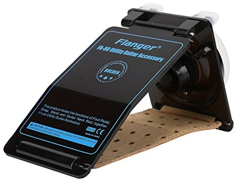 Reposepieds Multifonctionnel pour Guitare Acoustique Classique Folk Et Basse Électrique Support Stable Réglable design Ergonomique Couleur Noire