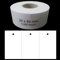 1.000 Kartonetiketten auf Rolle 30x50mm weiß | PB-Onlinehandel