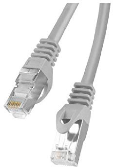 LANBERG PATCHCORD RJ45 CAT.6 FTP 0.25M SZARY