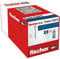 fischer - Vis à bois PowerFast II 4.0x45 Tête fraisée. empreinte TX. zingué blanc. filetage total/Boite de 500