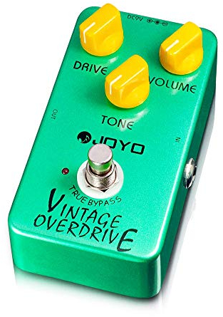 JOYO Vintage Overdrive Pedal Classic Tone Pedal for Electric Guitar Effect - True Bypass (JF-01)