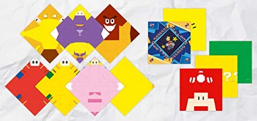 Paper Mario - Set aus Origami Papier