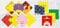 Paper Mario Origami Sheets (Nintendo Switch)