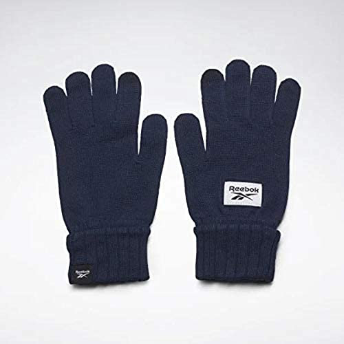 Reebok Te Knitted Gloves Handschuhe, Blau (Vecnav), L