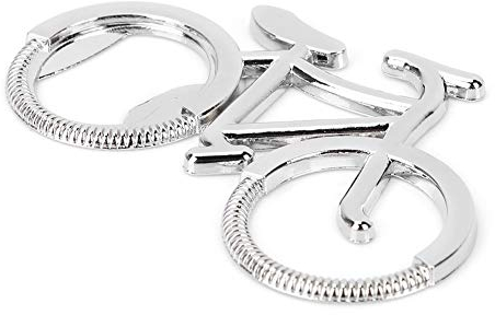 Metall Bier Flaschenöffner, Edelstahl Tragbarer Fahrrad-Öffner, kreativ, Flaschenöffner, Schlüsselanhänger