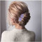 Yheakne Fermaglio per capelli da sposa con cristalli, fermaglio per capelli con strass viola, accessorio per capelli da sposa, accessorio per capelli da sposa, per donne e ragazze (stile B)