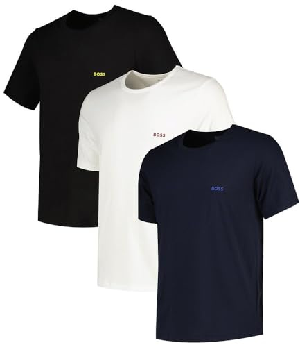 Boss Maglietta da Uomo a Maniche Corte, Confezione da 3, Open Miscellaneous976, S