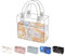 ArcDiary Handtasche Organizer Einsatz für Lady-Dior Micro/Mini/S/M/L, Leicht Taschenorganizer Bag in Bag Organizer Innentaschen, Handtasche Organisator für Luxus Tote(Large,Paisley)