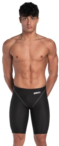 Arena Powerskin ST Next Jammer Uomo, Costume da Gara Approvato FINA, Costume Uomo Nuoto in Tessuto Riciclato, Costume Jammer Uomo Foderato