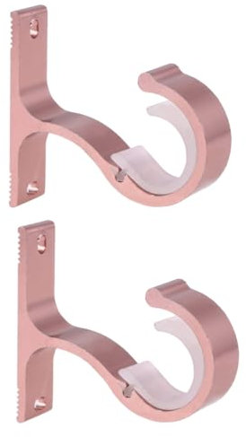 4 Stück klobürste wandmontage klammern gardinen-querbehang vorhang für tür gardinenvorhänge übergardine kleiderständer Duschvorhang anschließen Gardinenhaken Gardinenstange Decke