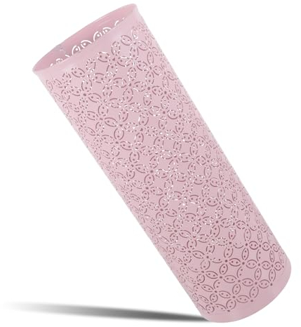 PRETYZOOM Seau de rangement pour parapluie pour vase de pluie, porte-parapluie, poubelle haute, poubelle, pinceau, magazine, support de rangement stable, pichet en métal