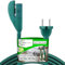 Cavo Alimentazione Verde per Aspirapolvere 10 m è Compatibile per Vorwerk Folletto VK135 VK136 - Spina Standard Italiana - Garanzia di 5 Anni - ONIX TECH