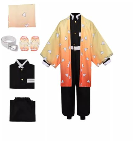Koongso Tanjirou Anime-Cosplay-Kostüm für Erwachsene, Tanjirou, Kimono, Cosplay-Outfit, Anime-Uniform-Zubehör