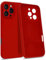 MyGadget Custodia in Silicone compatibile con iPhone 16 Pro Max [Quadrupla Protezione] - Case Rigido con Fodera in Microfibra - Cover Rosso