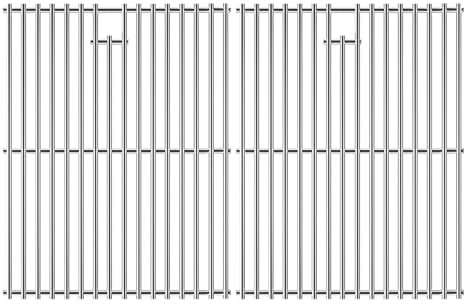 SF4362 Grillroste Ersatz für Broil King, Broil-Mate, Huntington, Sterling Gas Select Gasgrill-Modelle, Edelstahl-Grillroste